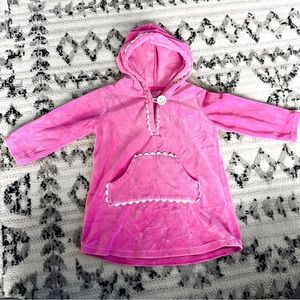 The Children’s Place 12M Pink Hooded Towel Long Sleeve EUC